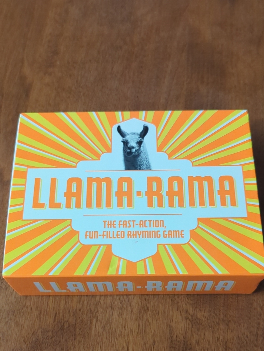 Llama-Rame: Fast-Action Rhyming Game